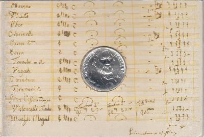 Beschrijving: 500 Lire ROSSINI ORIGIN PACKING 